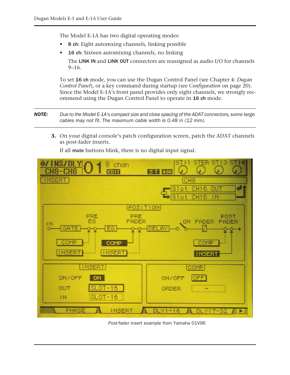 Dan Dugan Sound Design E-1 User Manual | Page 18 / 52