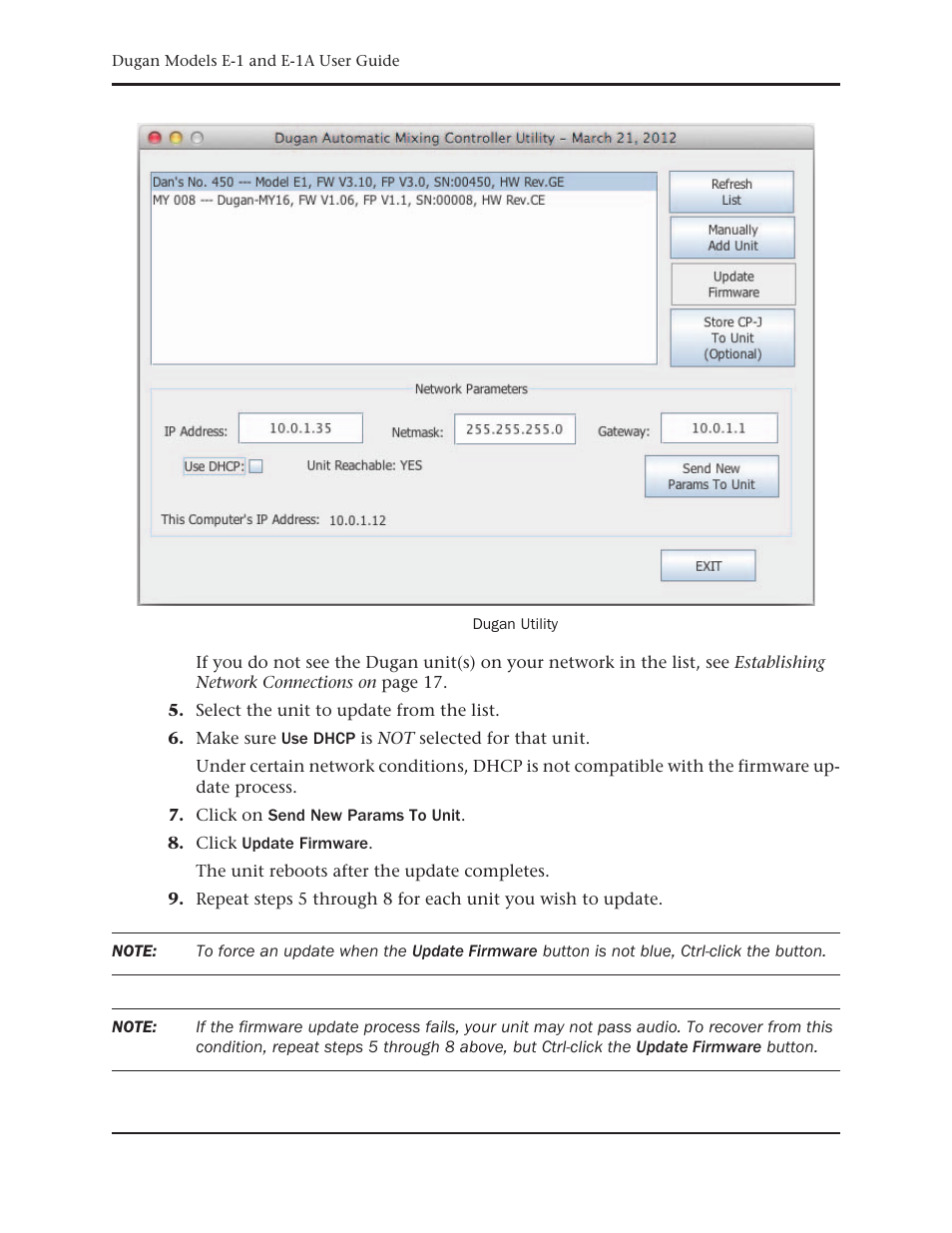 Dan Dugan Sound Design E-1 User Manual | Page 48 / 52