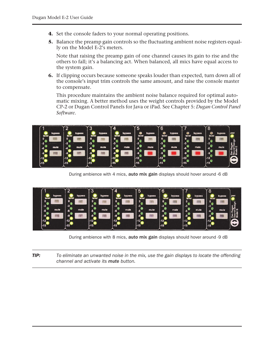 Dan Dugan Sound Design E-2 User Manual | Page 32 / 68