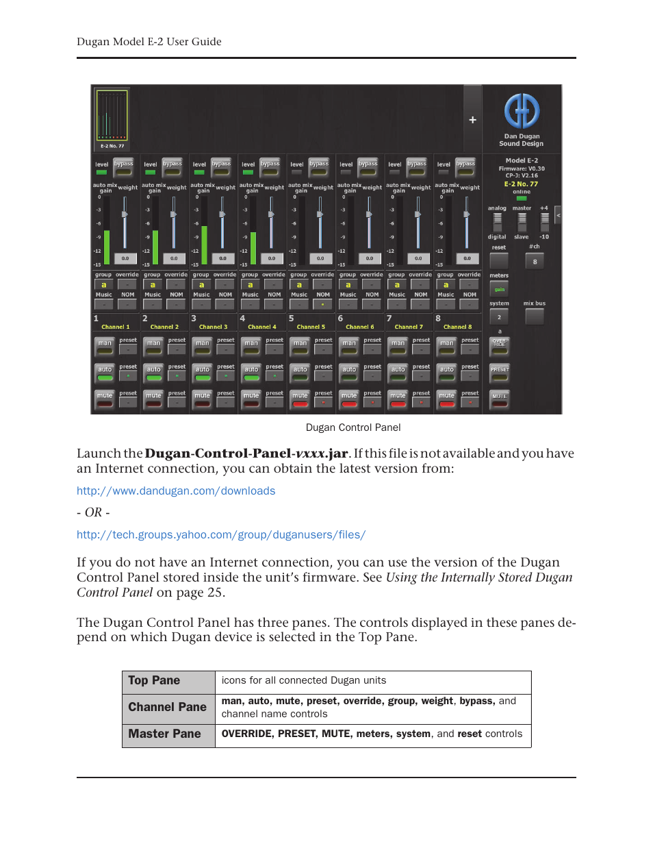 Dan Dugan Sound Design E-2 User Manual | Page 36 / 68