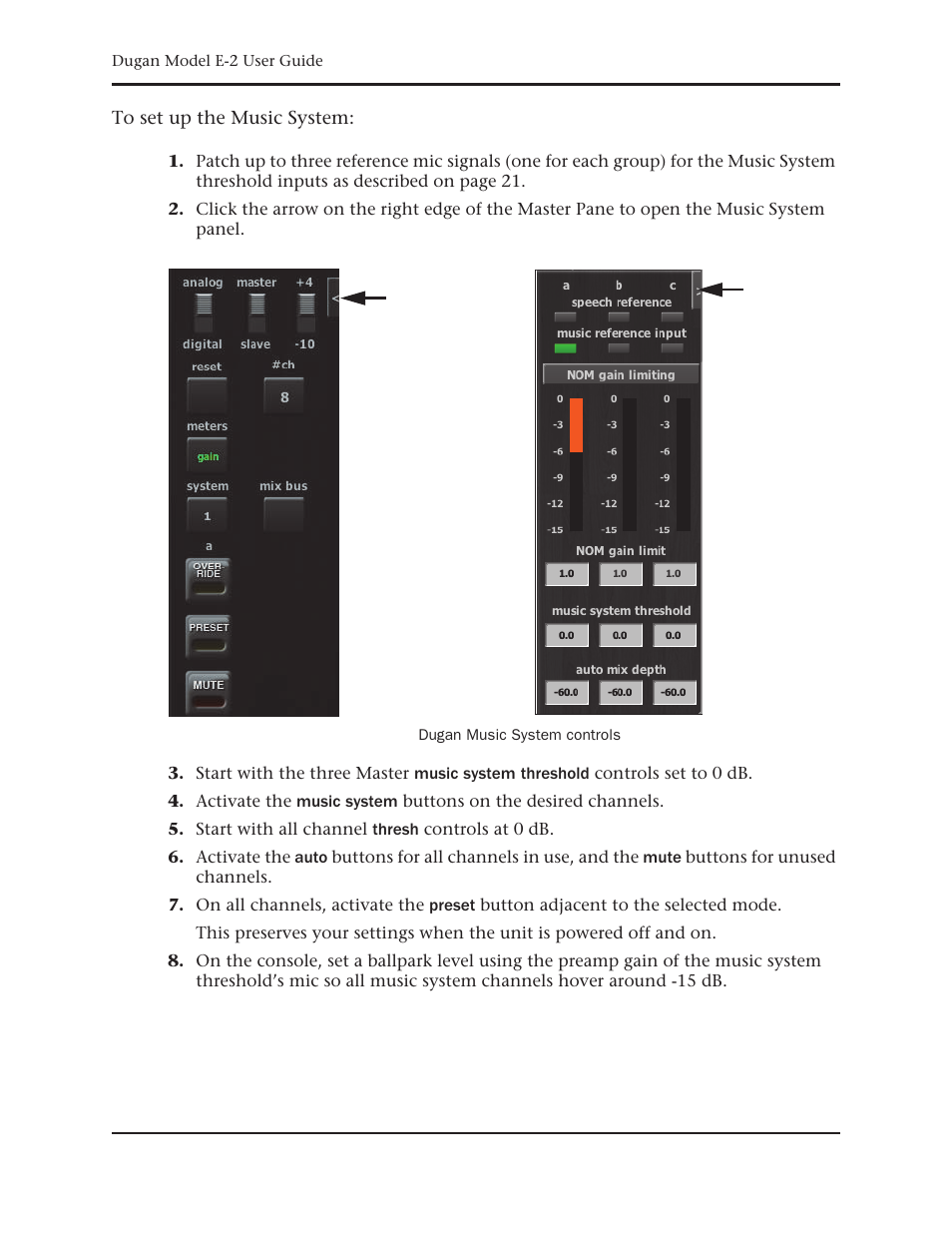 Dan Dugan Sound Design E-2 User Manual | Page 52 / 68