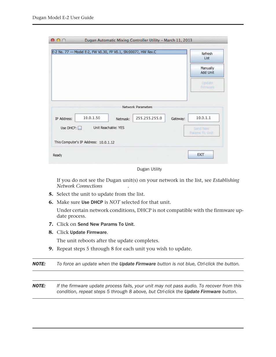 Dan Dugan Sound Design E-2 User Manual | Page 58 / 68