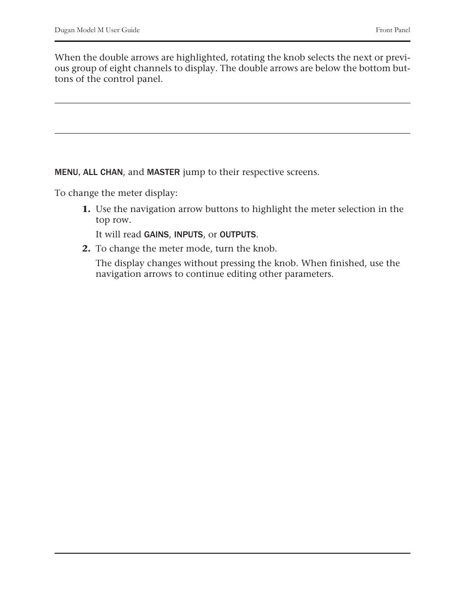 Top row | Dan Dugan Sound Design M User Manual | Page 53 / 62