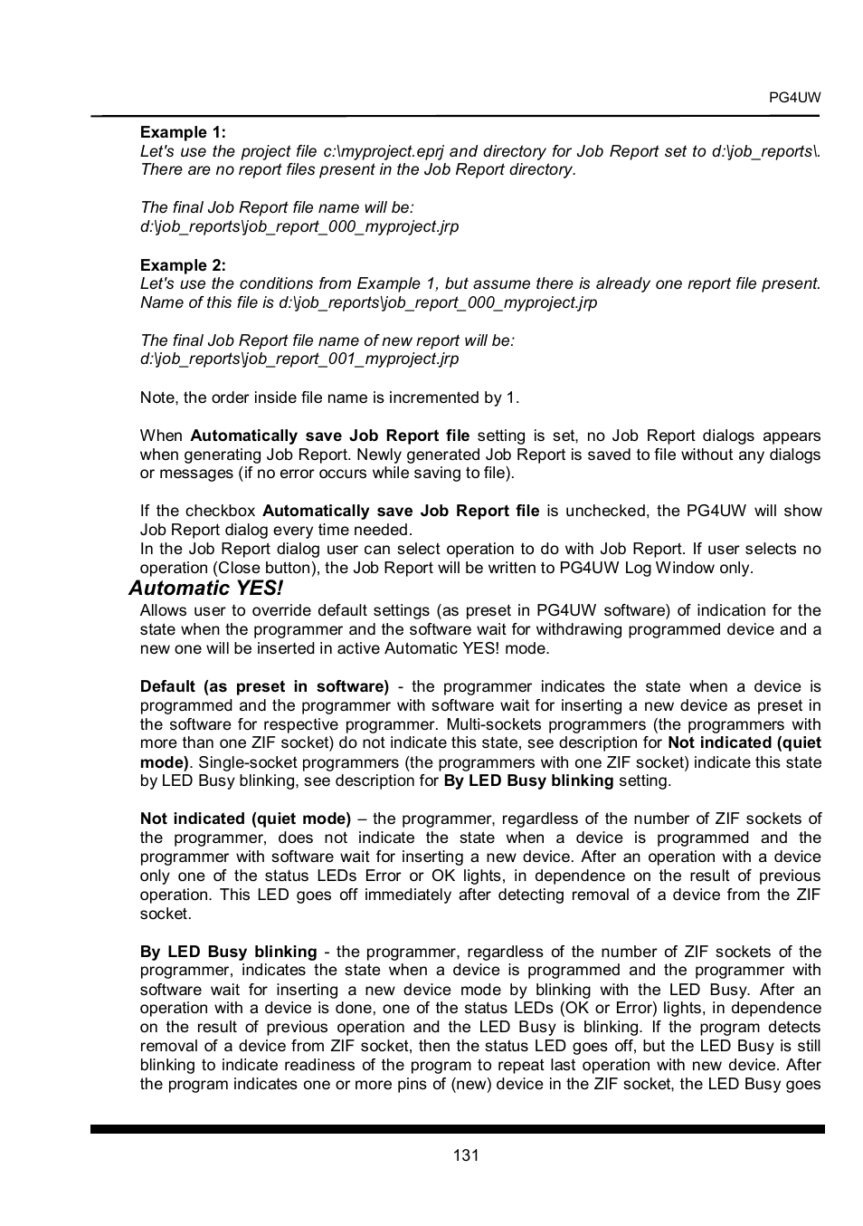 Automatic yes | Dataman 40Pro User Manual | Page 131 / 174