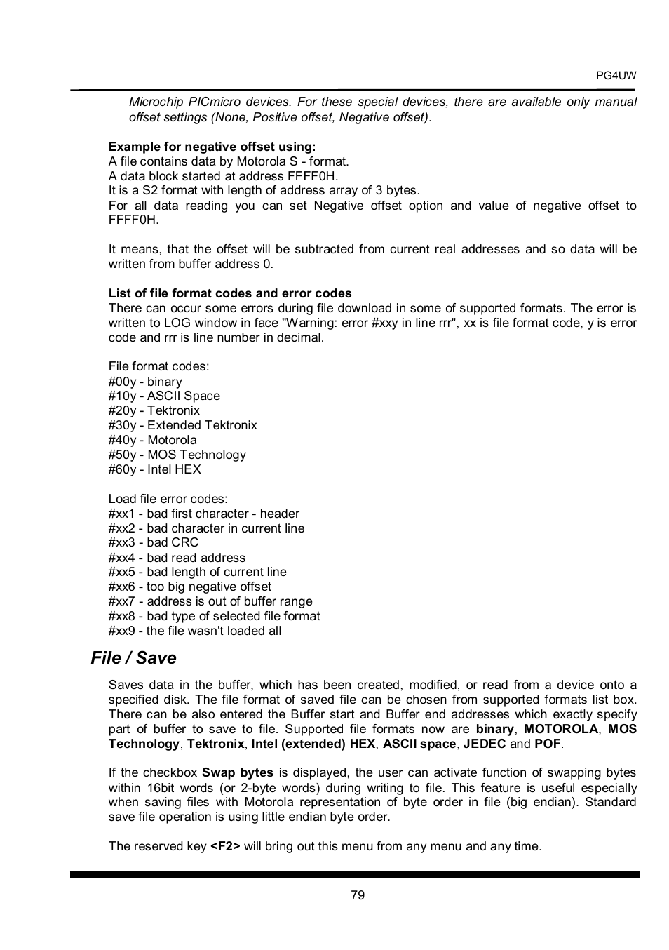 File / save | Dataman 40Pro User Manual | Page 79 / 174