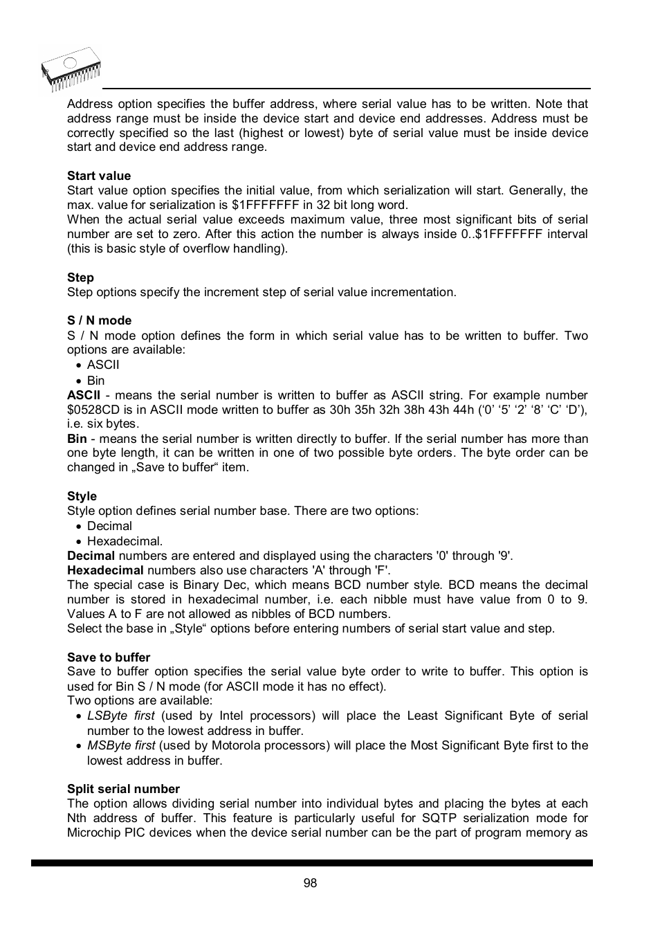 Dataman 40Pro User Manual | Page 98 / 174