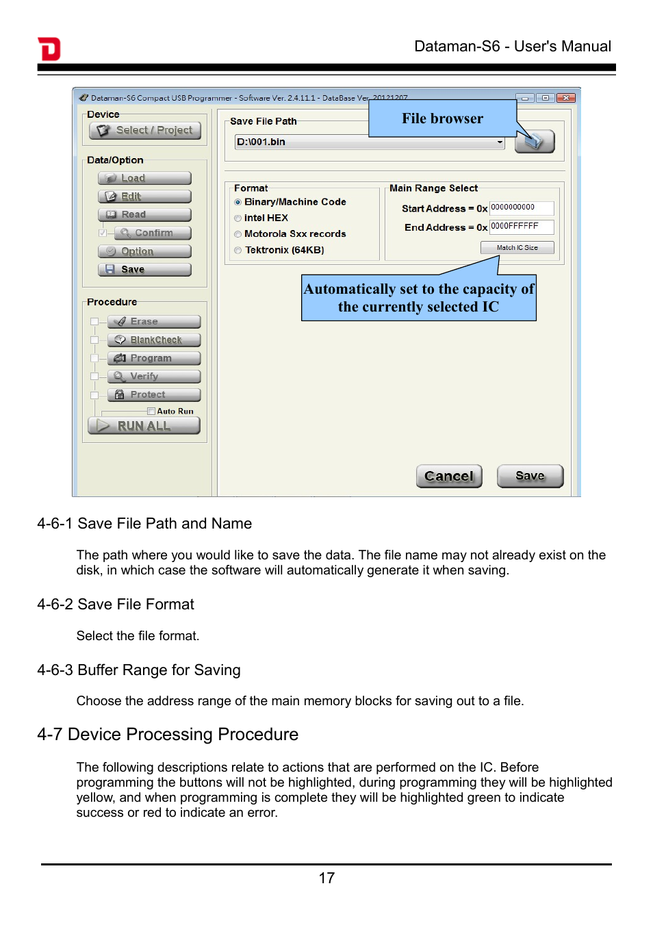 7 device processing procedure | Dataman S6 User Manual | Page 20 / 35