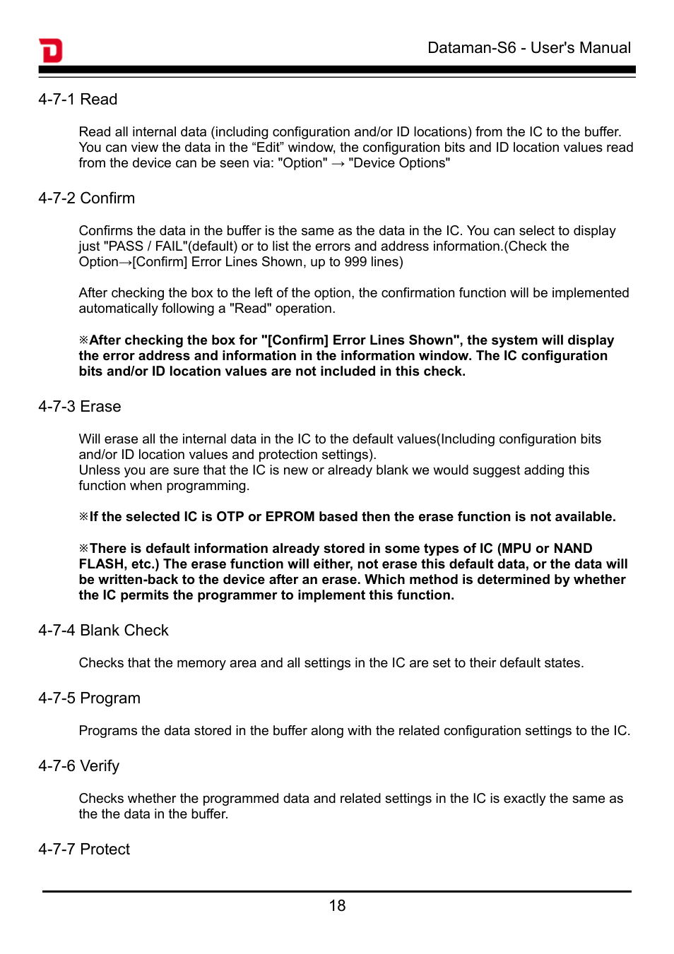 Dataman S6 User Manual | Page 21 / 35