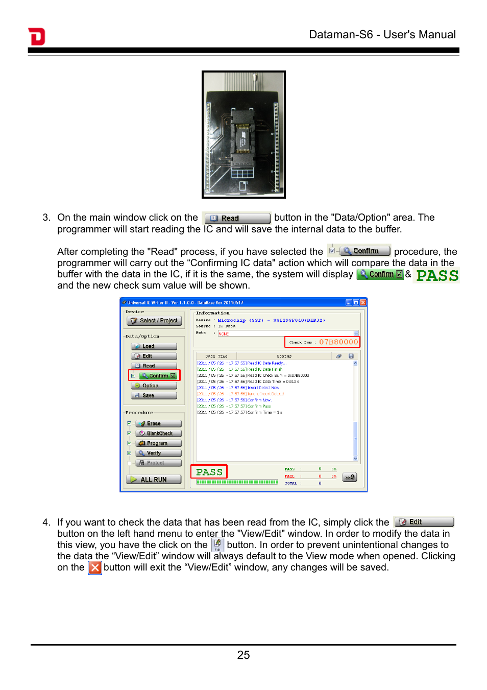 Dataman S6 User Manual | Page 28 / 35