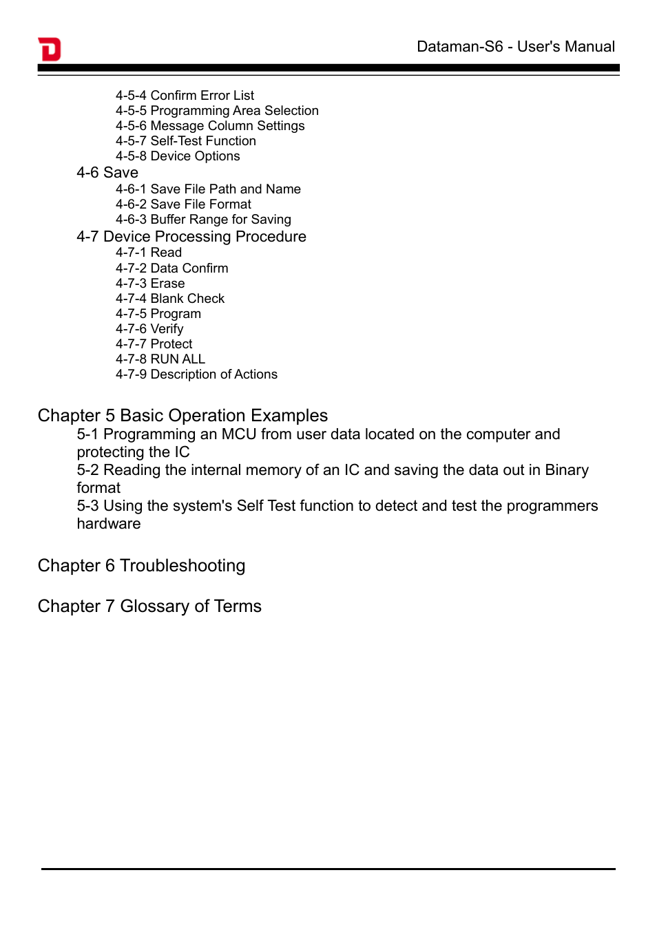 Dataman S6 User Manual | Page 3 / 35