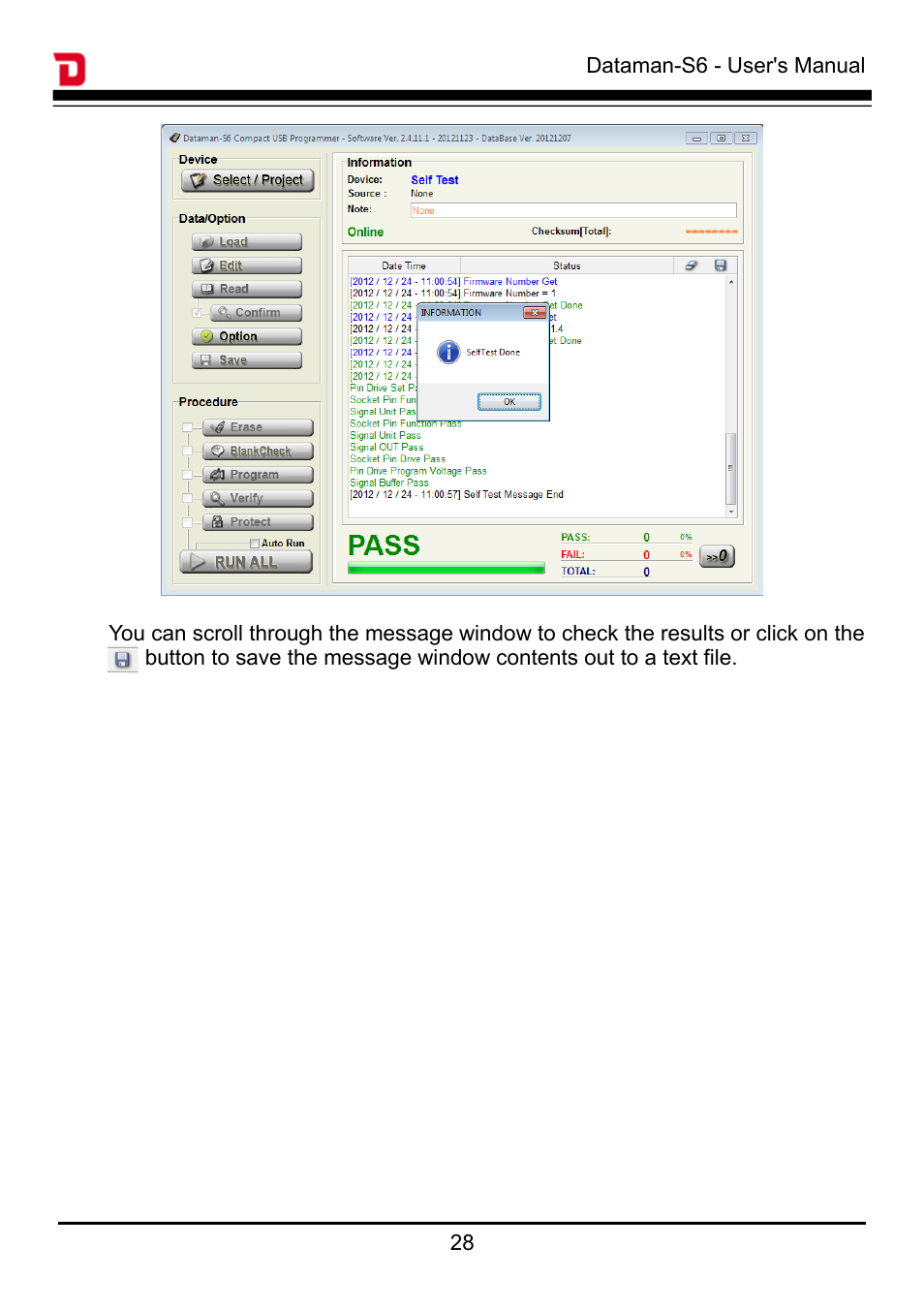 Dataman S6 User Manual | Page 31 / 35