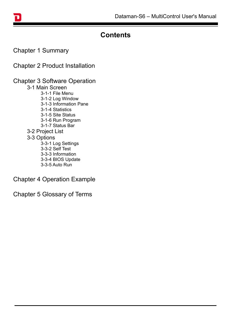 Dataman S6 User Manual | Page 2 / 20