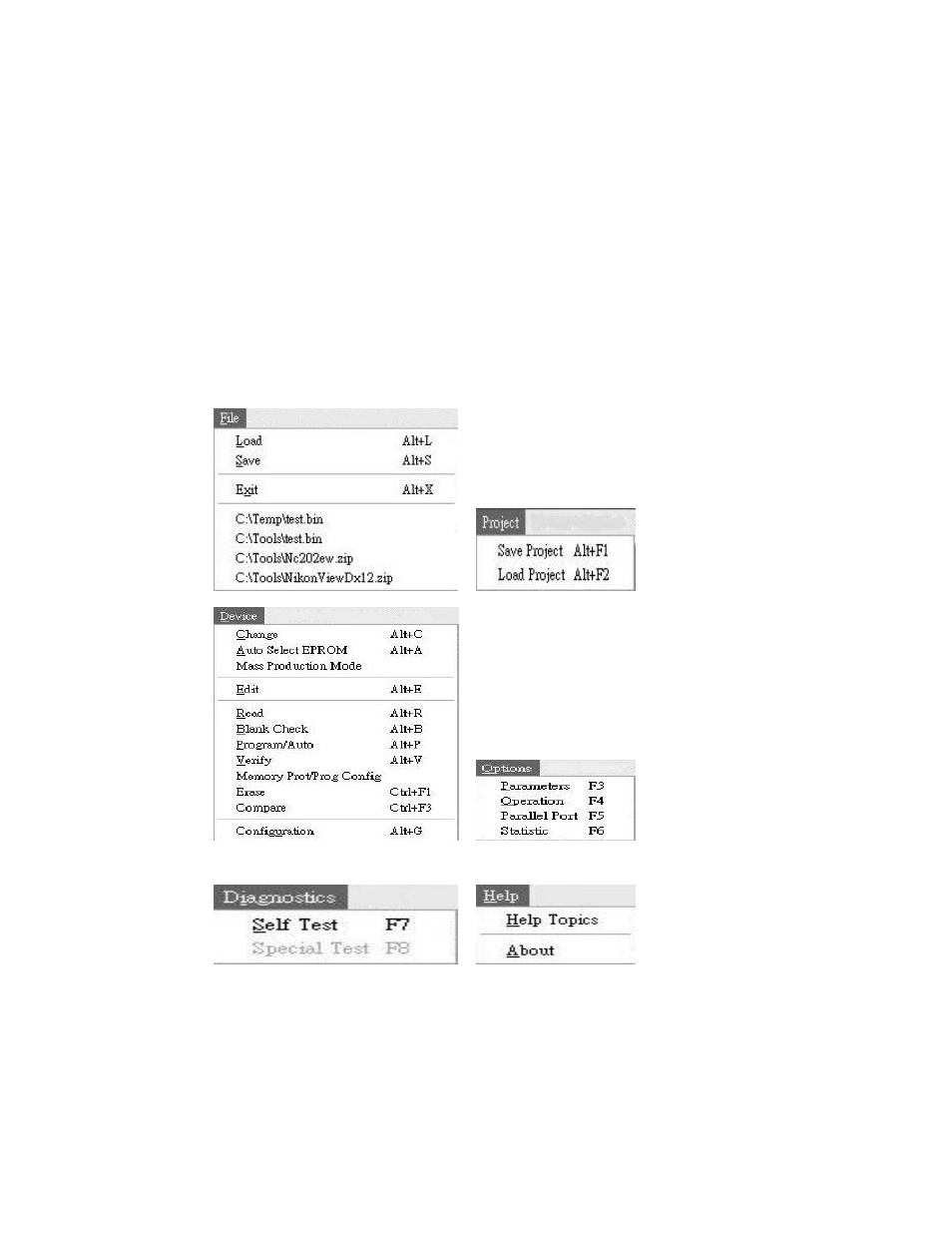 Command hierarchy | Dataman 48UXP User Manual | Page 17 / 72