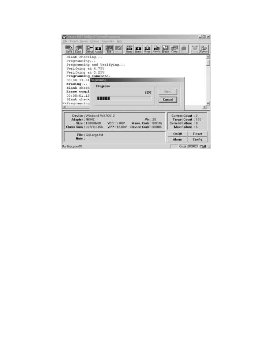Verifying a device | Dataman 48UXP User Manual | Page 43 / 72