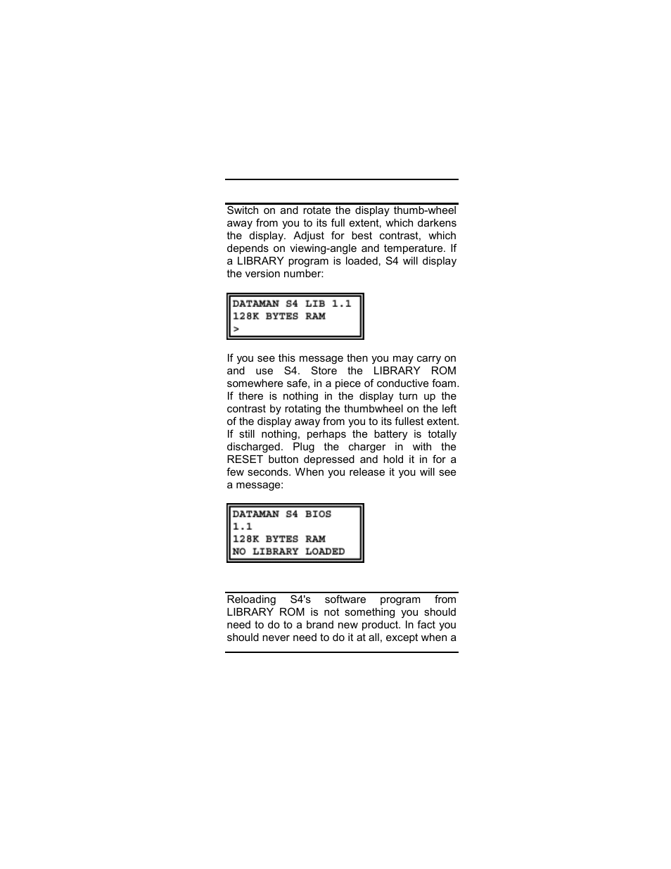 Dataman S4 User Manual | Page 3 / 95