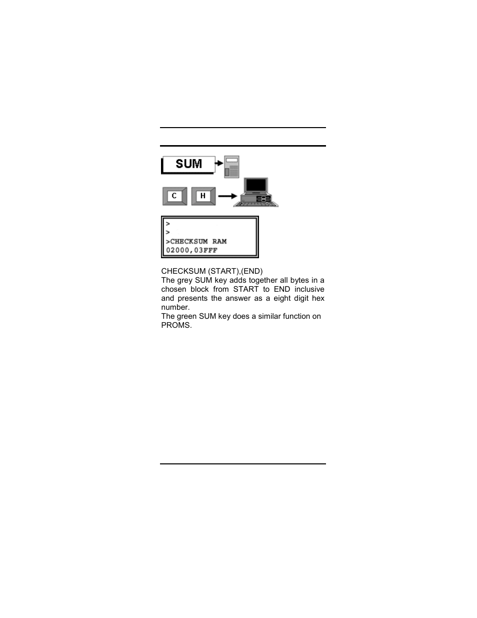 Sum key (grey) | Dataman S4 User Manual | Page 59 / 95