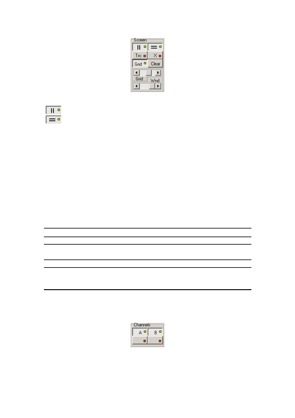 Channel display controls | Dataman 520 Series User Manual | Page 33 / 94