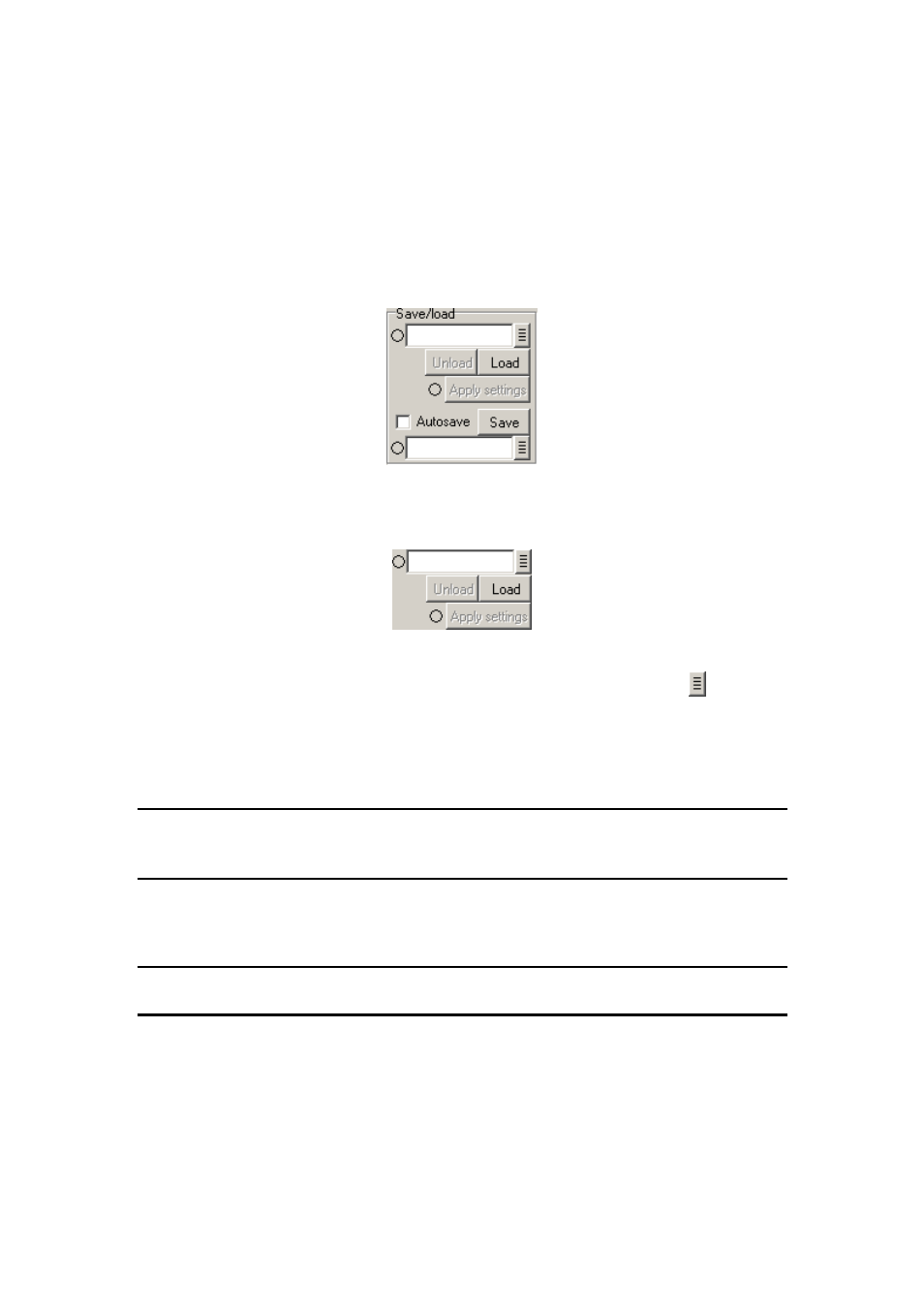 Save/load controls | Dataman 520 Series User Manual | Page 34 / 94