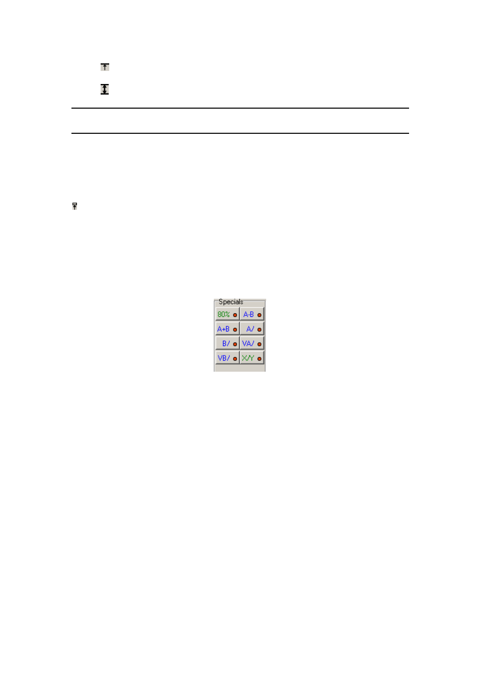 Special functions controls, Fading controls, Special functions controls 4.1.15. fading controls | Fig. 4.1.14.1. – special functions controls | Dataman 520 Series User Manual | Page 43 / 94