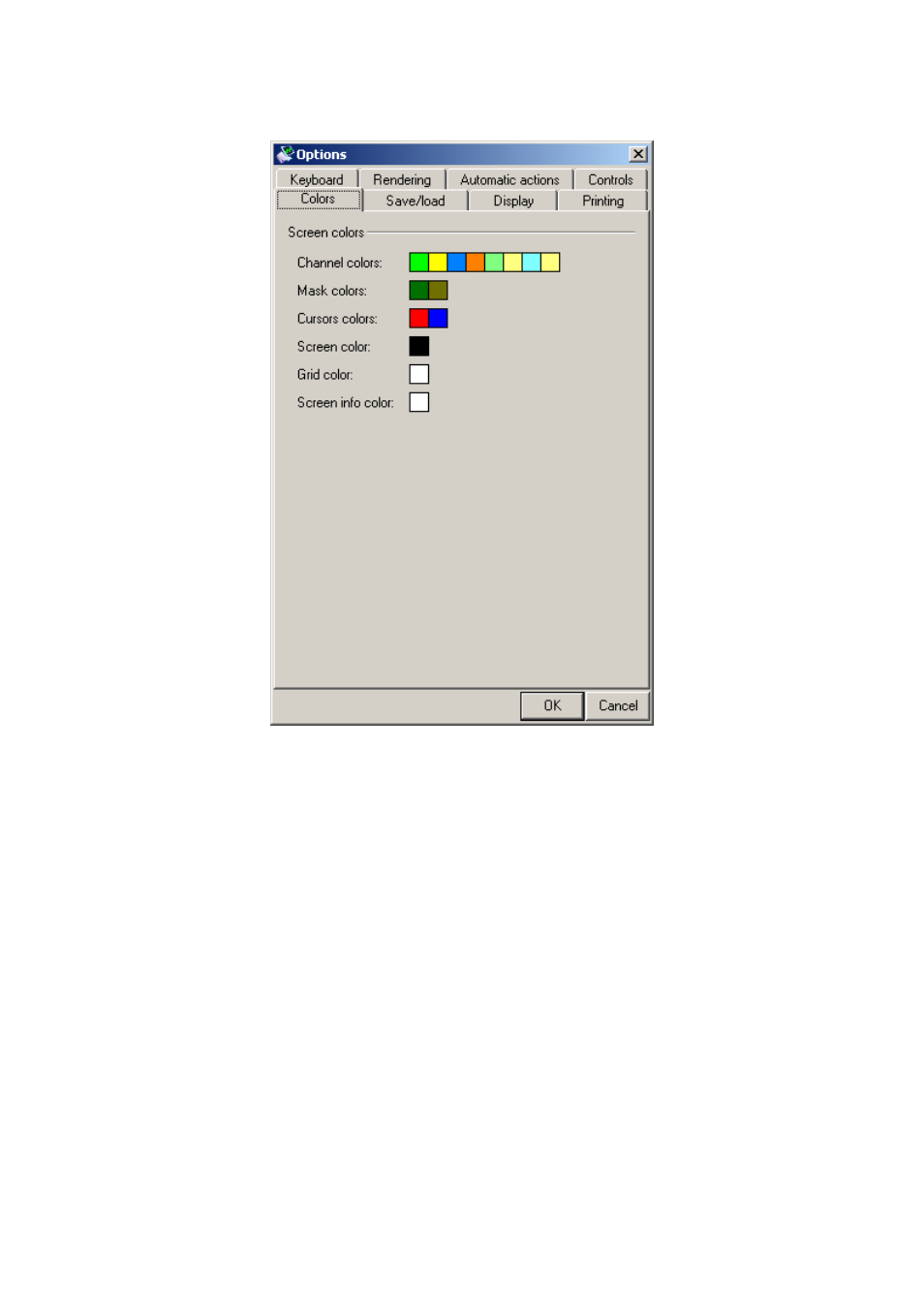 Fig. 4.3.1.1. – options window | Dataman 520 Series User Manual | Page 52 / 94