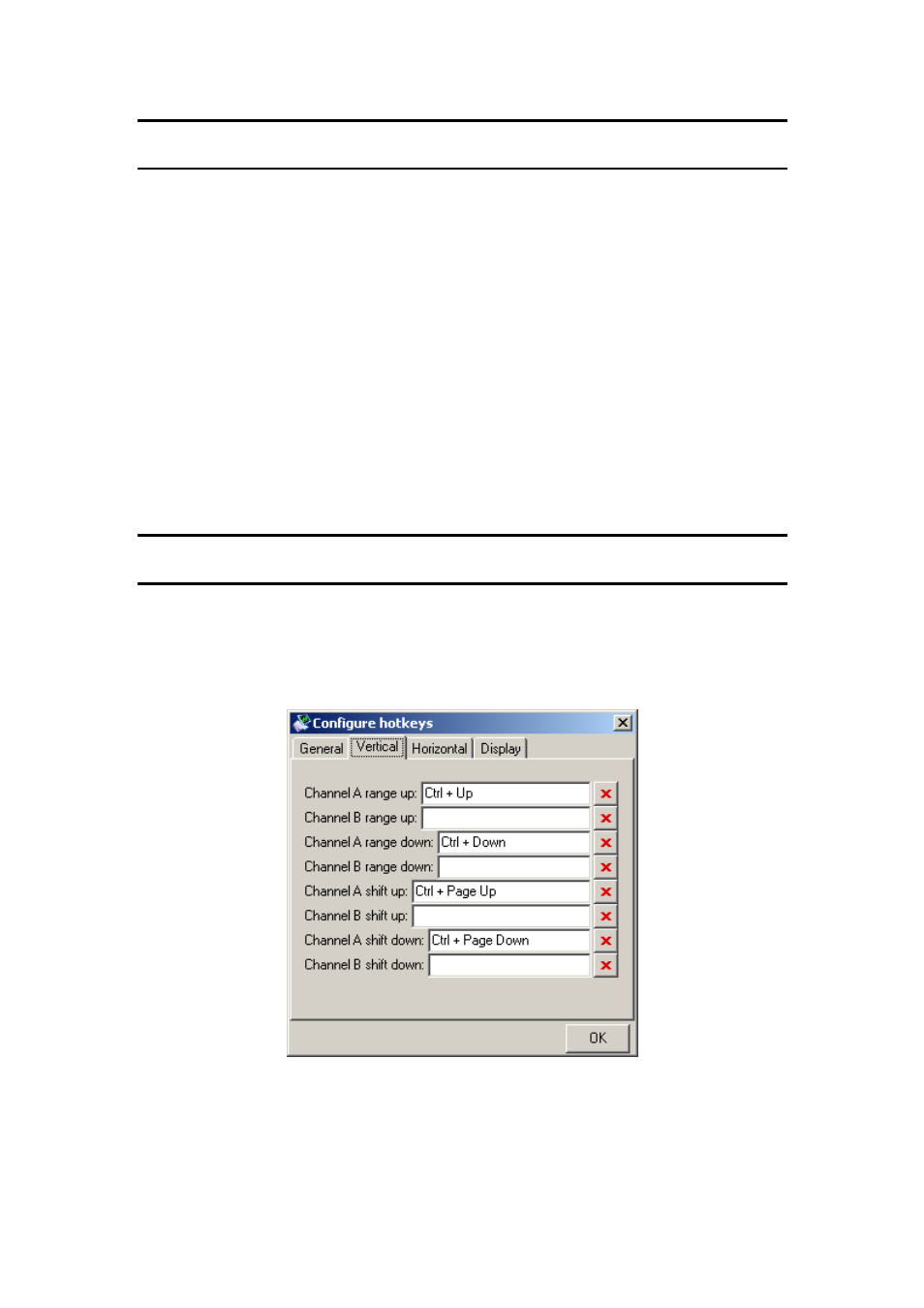 Hotkeys window, Fig. 4.3.4.1. – the hotkeys window | Dataman 520 Series User Manual | Page 58 / 94