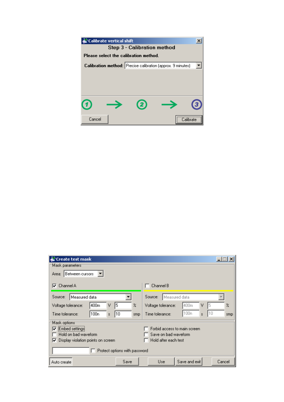 Mask testing, Creating the test mask | Dataman 520 Series User Manual | Page 66 / 94