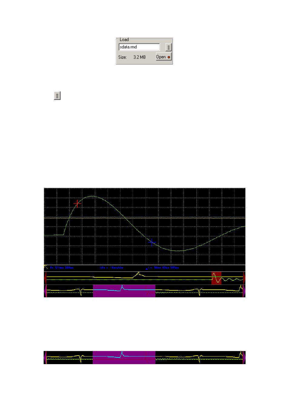 Waveform screens | Dataman 520 Series User Manual | Page 24 / 39