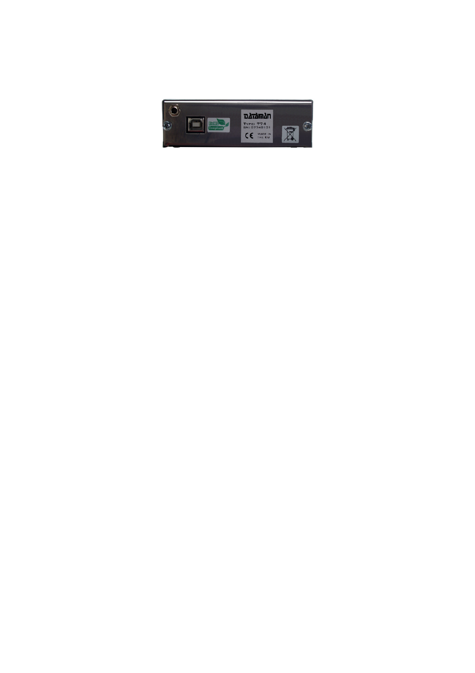 Basic terms | Dataman 520 Series User Manual | Page 10 / 17