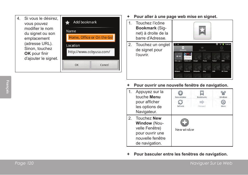 COBY electronic MID8120 User Manual | Page 120 / 136