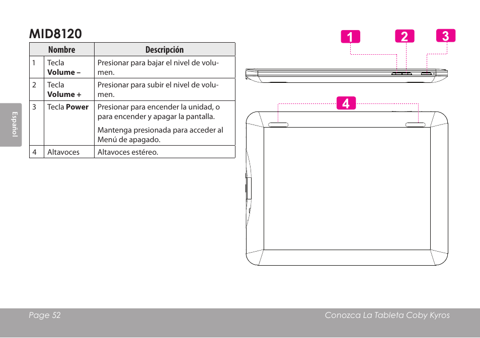 Mid8120 | COBY electronic MID8120 User Manual | Page 52 / 136