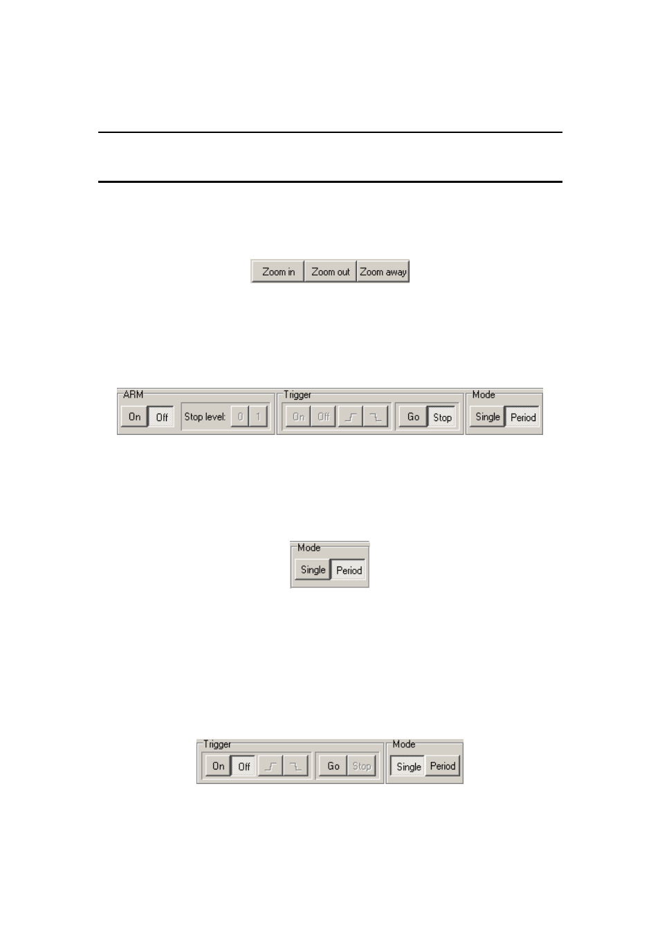 Triggering controls, “single” mode | Dataman 530 Series User Manual | Page 19 / 36