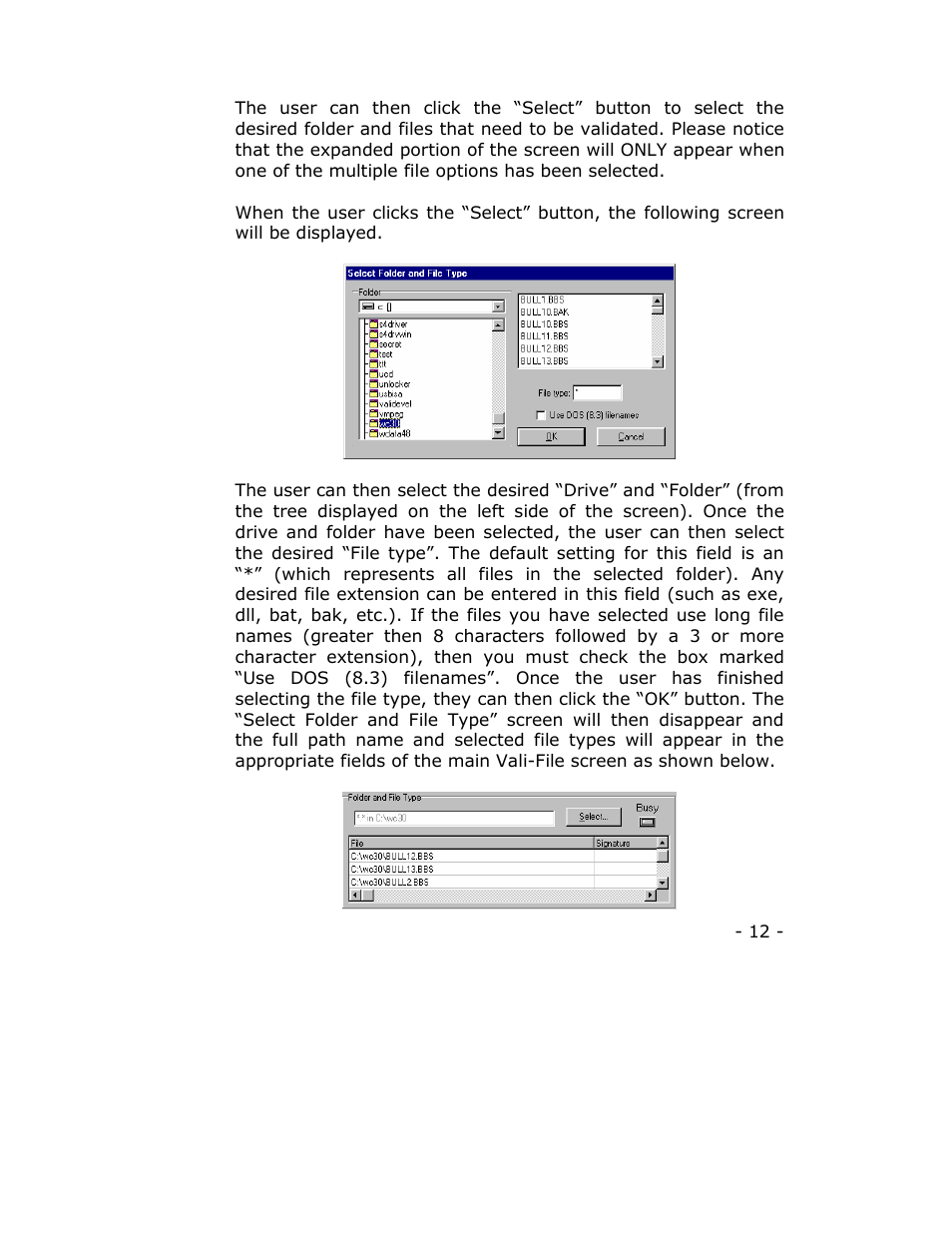 Dataman Vali-File 3.0 User Manual | Page 12 / 27