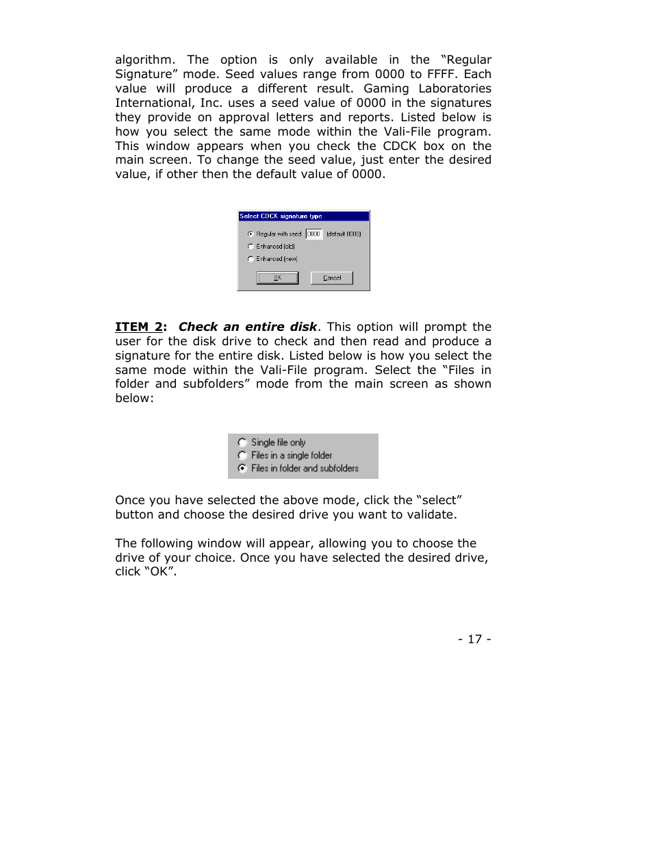 Dataman Vali-File 3.0 User Manual | Page 17 / 27