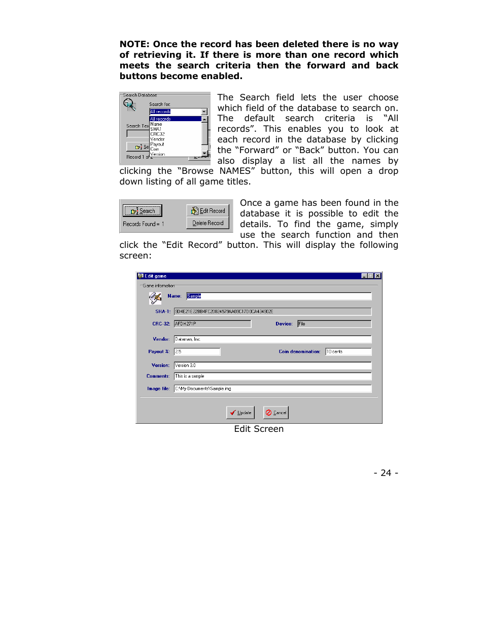 Dataman Vali-File 3.0 User Manual | Page 24 / 27