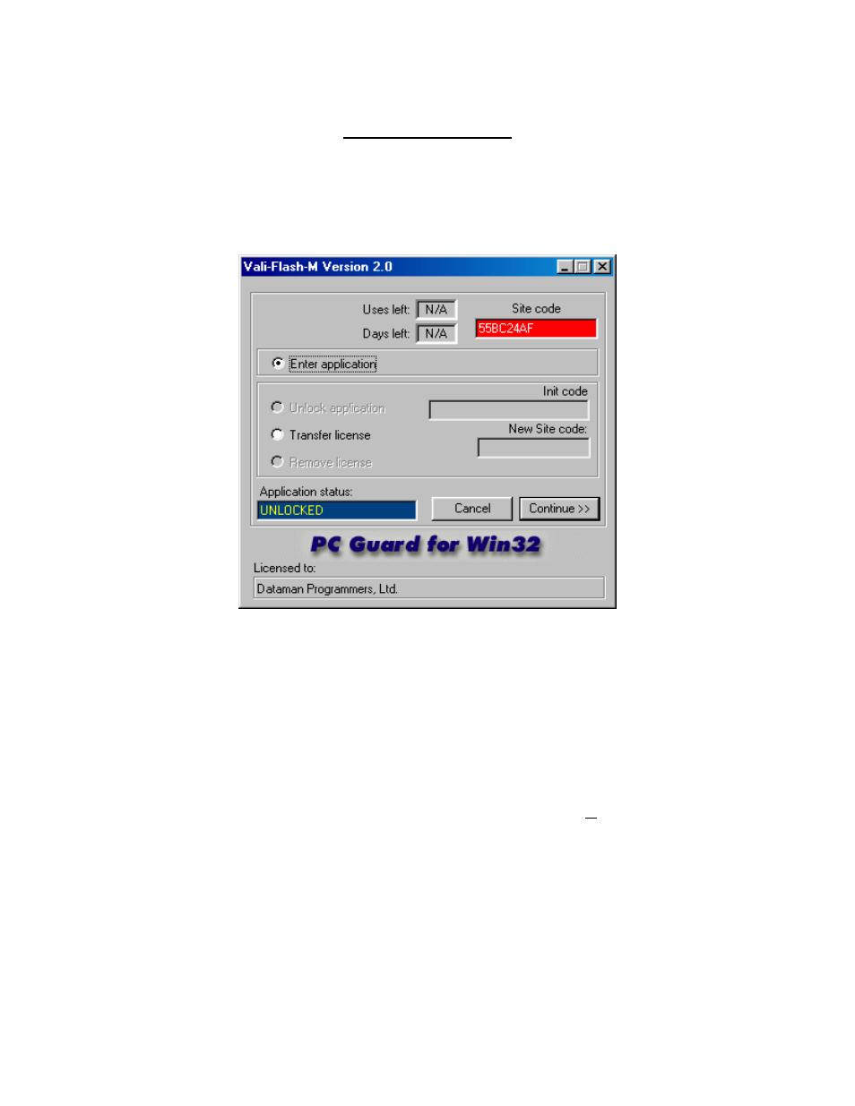 Dataman Vali-Flash 2.0 User Manual | Page 5 / 13