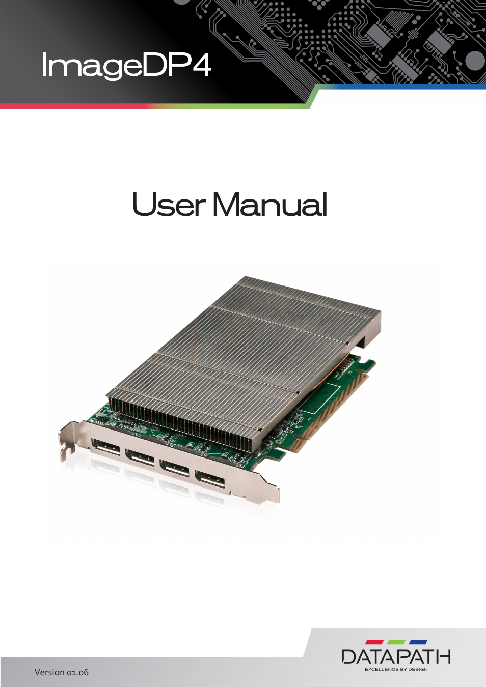 Datapath ImageDP4 User Manual | 22 pages