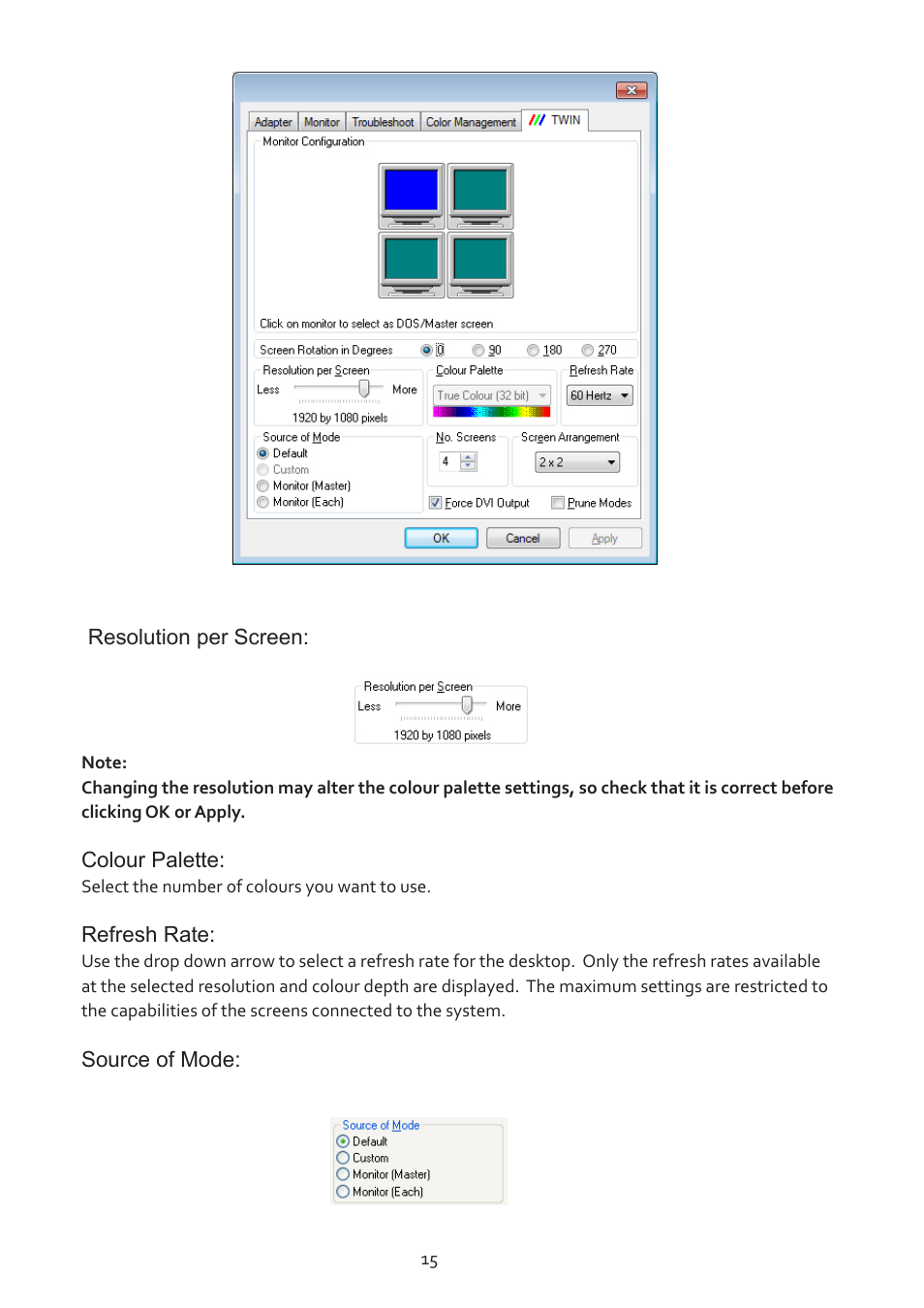 Datapath ImageDP4 User Manual | Page 15 / 22
