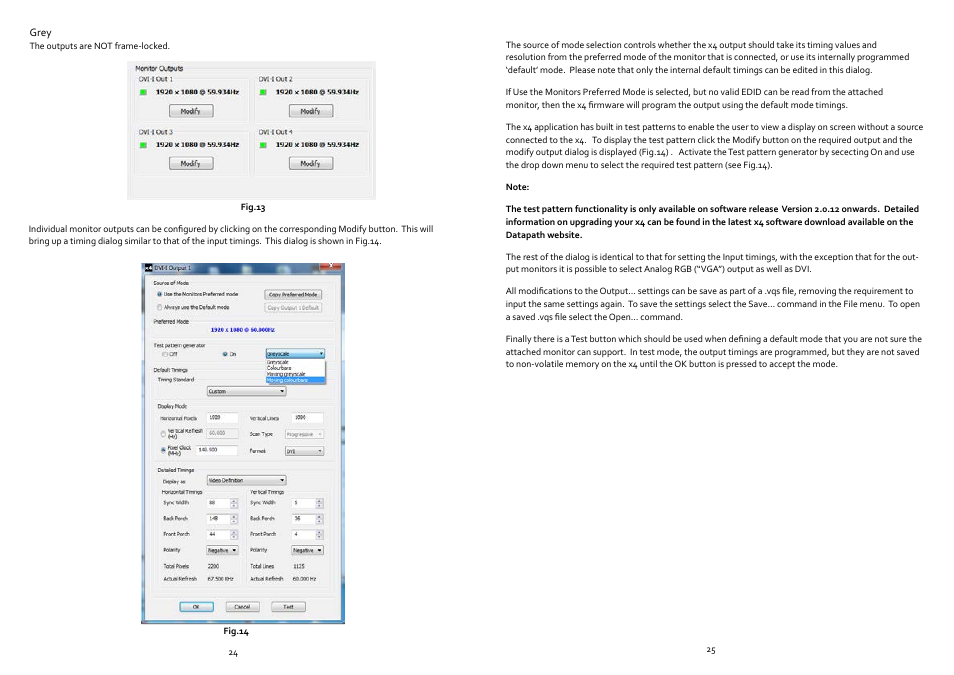 Datapath x4 User Manual | Page 14 / 17