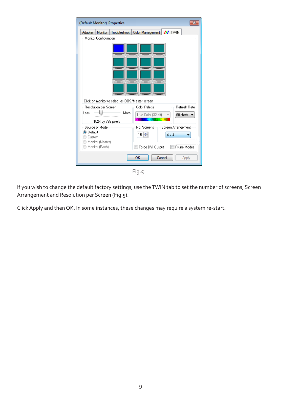 Datapath VSN490 User Manual | Page 9 / 19
