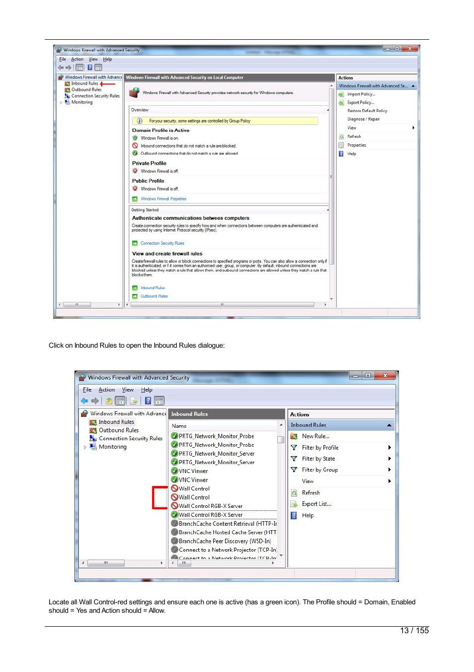 Datapath Wall Control User Manual | Page 13 / 155