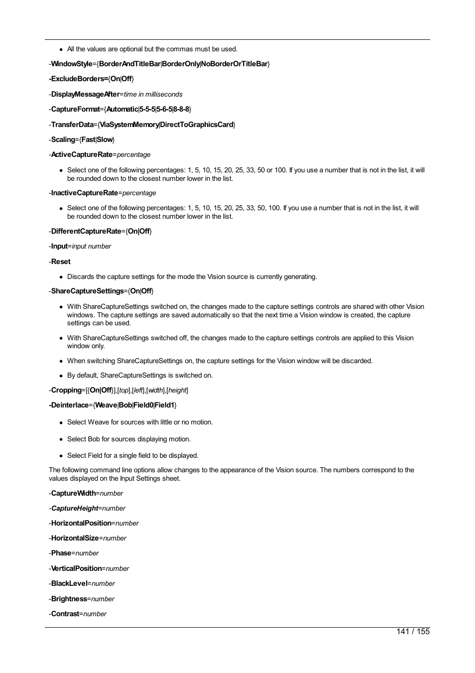 Datapath Wall Control User Manual | Page 141 / 155