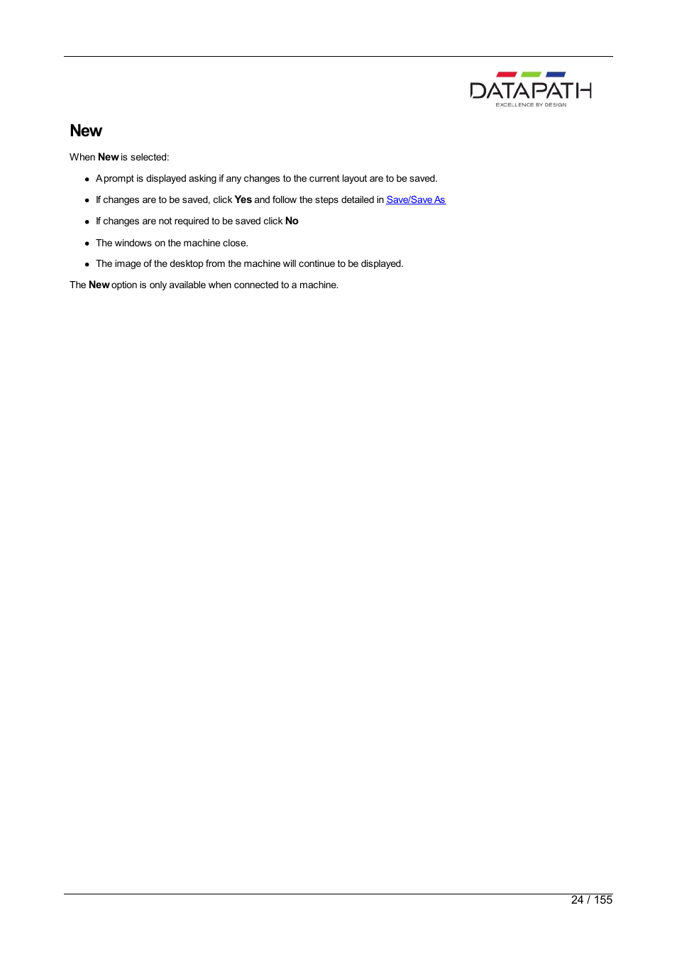 Datapath Wall Control User Manual | Page 24 / 155