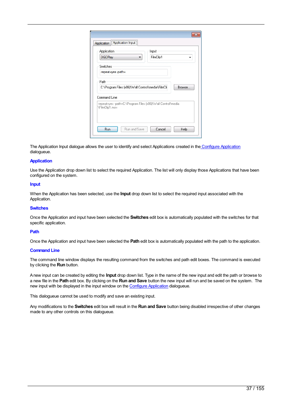 Datapath Wall Control User Manual | Page 37 / 155