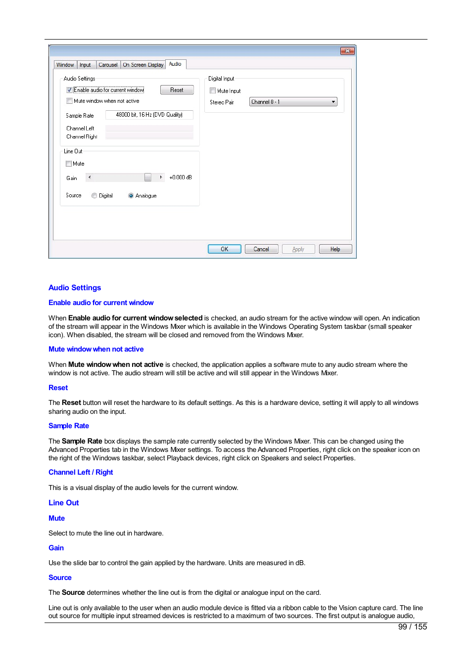 Datapath Wall Control User Manual | Page 99 / 155