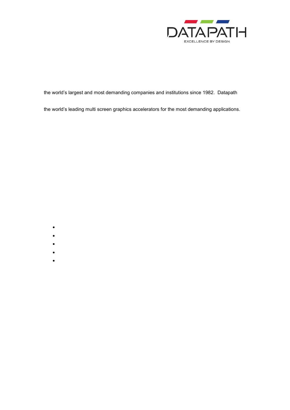 Datapath limited, Technical support, Copyright statement | Datapath VQS-01 User Manual | Page 24 / 28