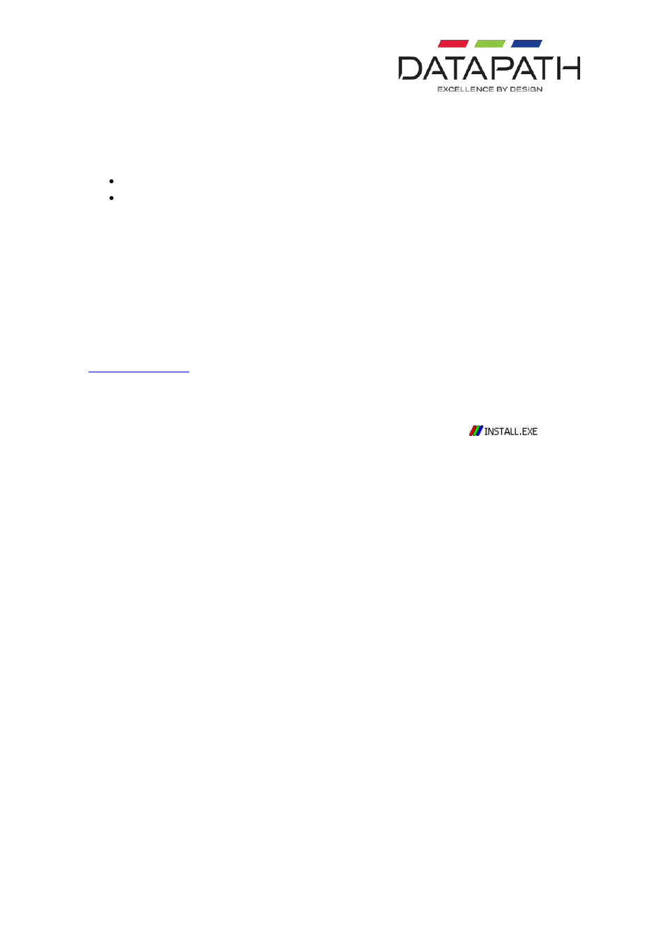 Software installation visionswitch32-sa, From the datapath cd, From the datapath web site | From the datapath cd from the datapath web site | Datapath VisionSwitch-32 User Manual | Page 7 / 15