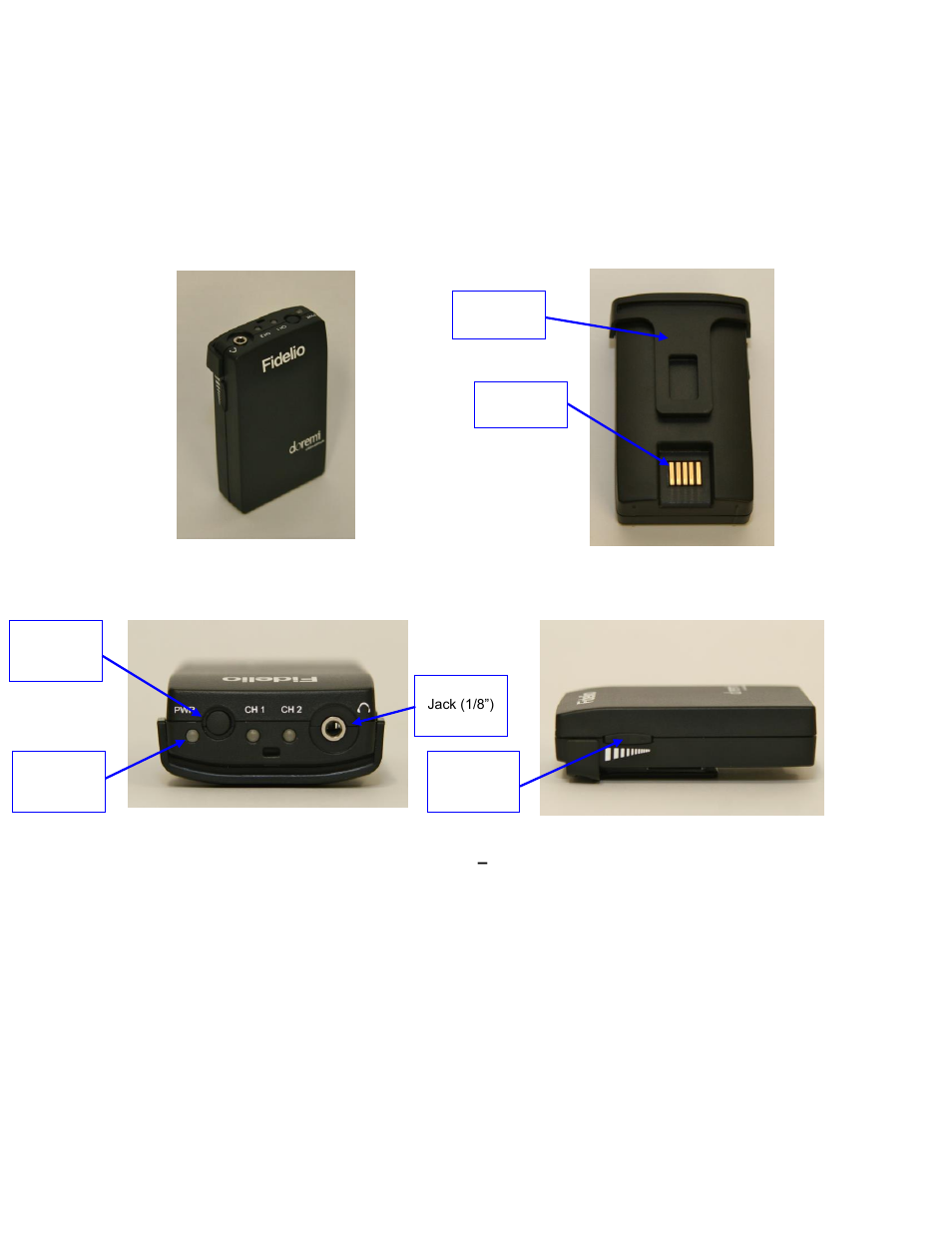 Fidelio receiver, 2 fidelio receiver | Doremi AccessLink User Manual | Page 13 / 62