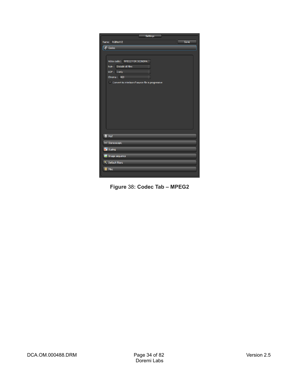 Doremi CineAsset User Manual | Page 34 / 82