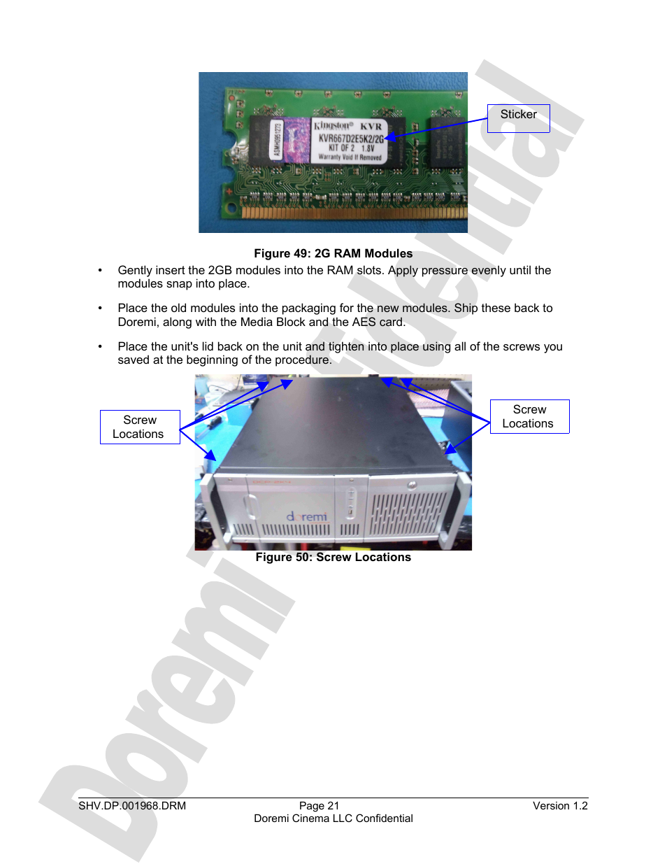 Doremi DCP to ShowVault Conversion Procedure User Manual | Page 21 / 27