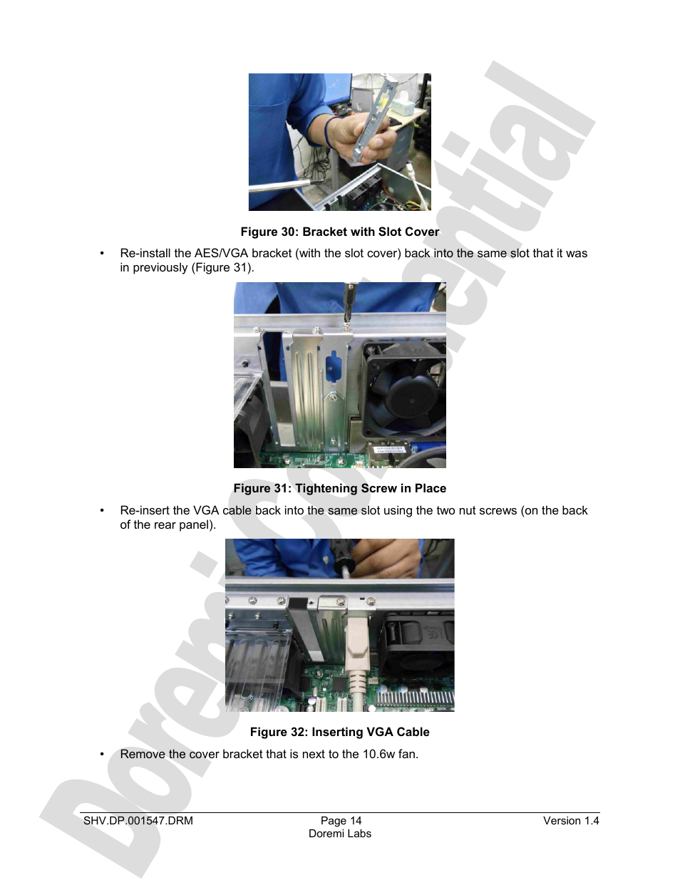 Doremi DCP to ShowVault Conversion Procedure User Manual | Page 14 / 24